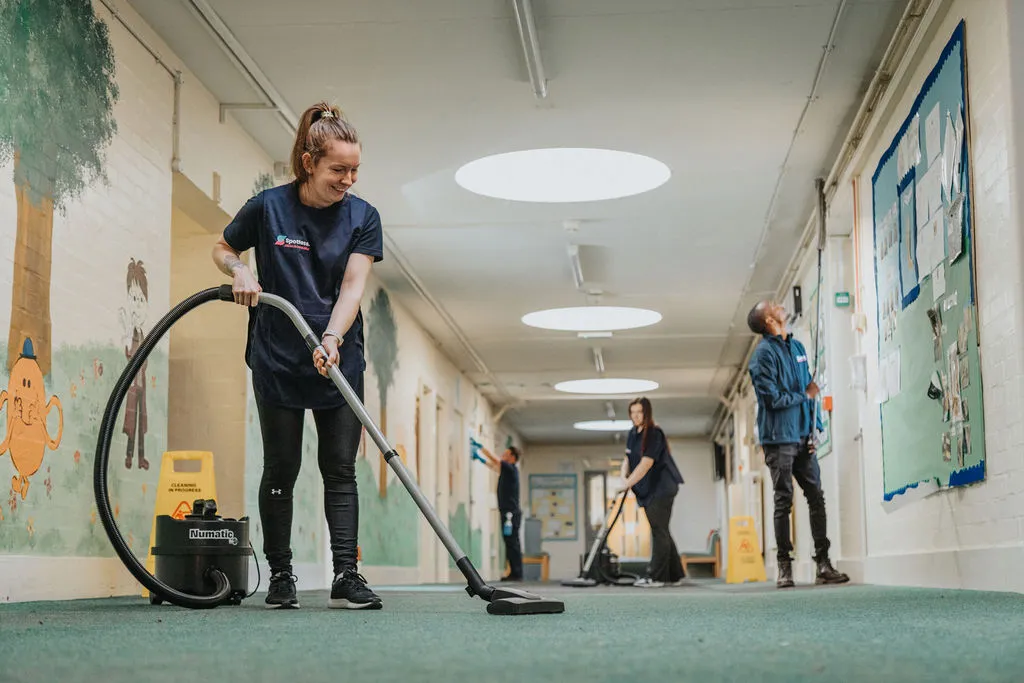 school cleaning
